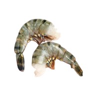 去头黑虎虾 16-20，开背 含冰 25% （价格：kg）