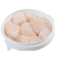 扇贝肉 (价格：盒）Małże Św. Jakuba ( Przegrzebki) mięso 1kg JPN / Pecten Jacobaeus / Scallop meat 1kg JPN / Pilgermuscheln, Fleisch 1kg