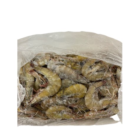 带头带壳南美白虾 30-40 2kg装 含冰20% / Vannamei HOSO 30-40 20%