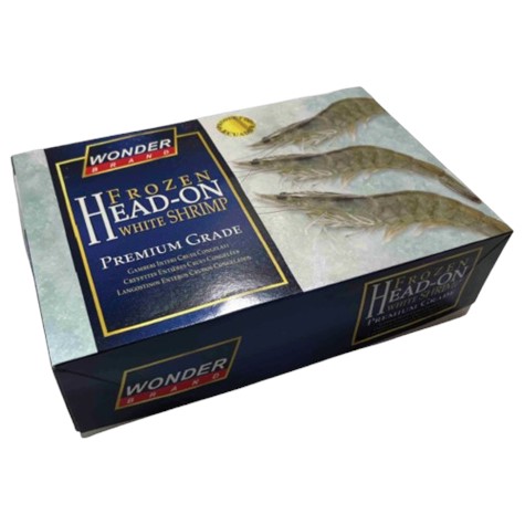 南美单冻白虾 6包*2公斤 20%冰衣 / Vannamei HOSO 20/30 6x2kg